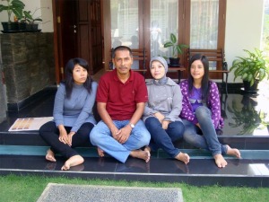 with family @ Bandung